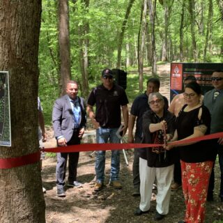 Ribbon Cutting for Fire Mountain Disc Golf Sanctuary